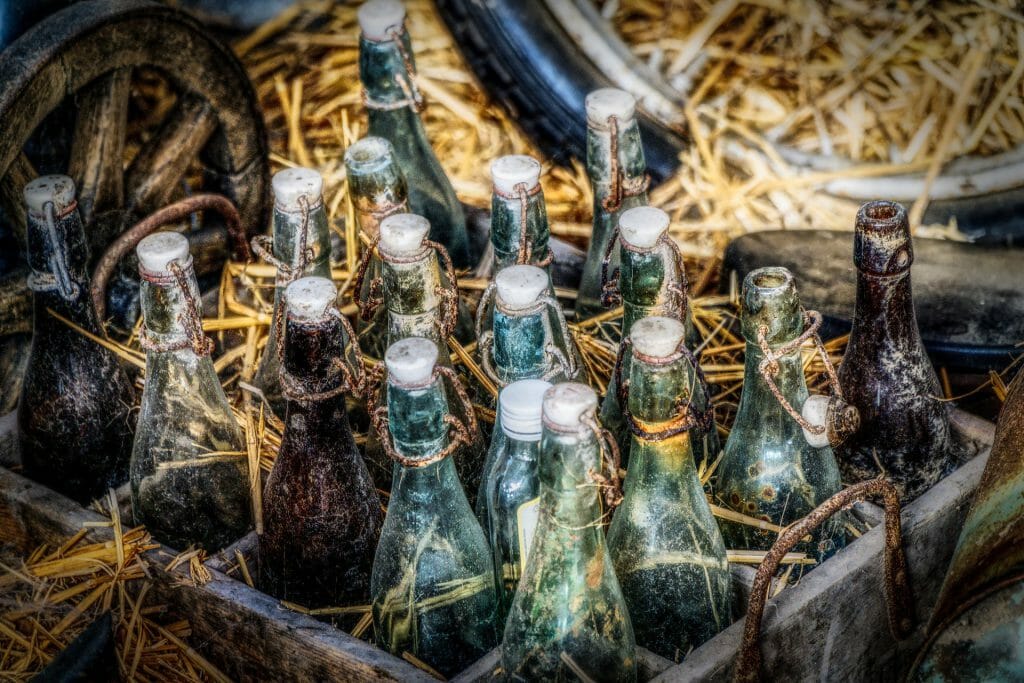 Alte Bierflaschen