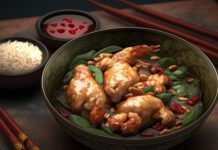 Wie schmeckt Kung Pao Soße? Chinesischens Hühnergericht mit Kung Pao Soße