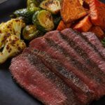 Gebratenes Bisonfleisch-Steak