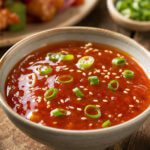 Canton-Sauce in einem Schälchen