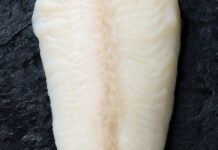 Wie schmeckt Kabeljau? Rohes Kabeljaufilet