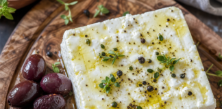 Wie schmeckt Passionsfrucht? Halbierte Passionsfrucht mit gelb-orangem, gallertartigem Fruchtfleisch und schwarzen Kernen