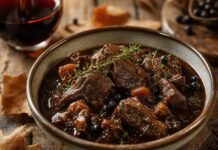Wie schmeckt Wildschwein? Angerichteter Wildschwein-Braten