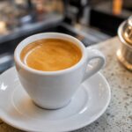 Espresso mit Crema in der Tasse