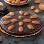 Nürnberger Lebkuchen mit Mandeln und Schokoglasur