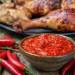 Piri-Piri-Chilis und Piri-Piri-Sauce